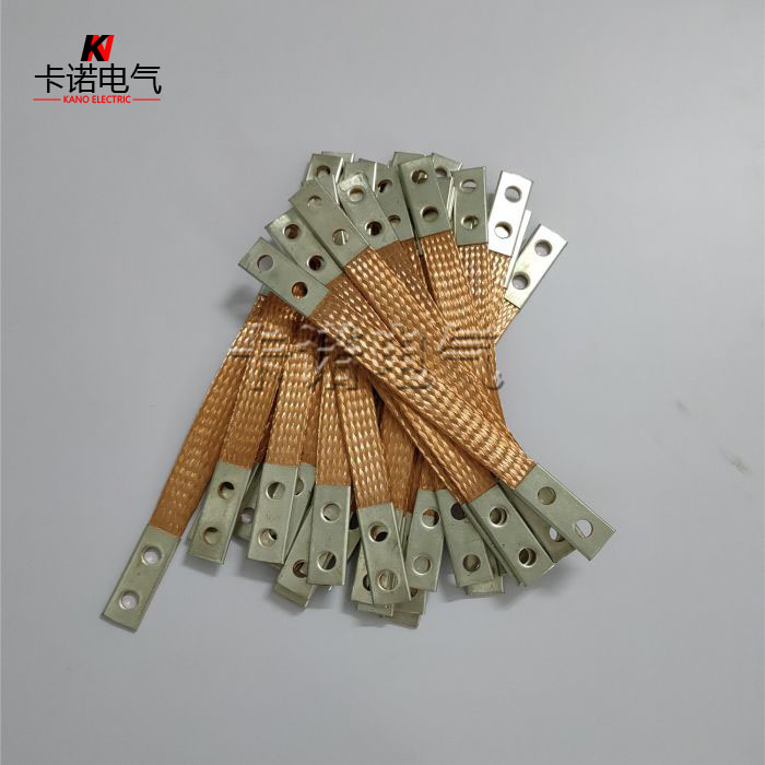 雙孔防雷銅編織帶兩端接頭是什么材質？